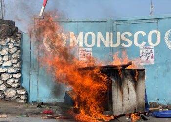 Goma : les responsables de l&rsquo;attaque contre la Monusco seront poursuivis (Muyaya)