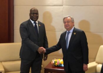 RDC-ONU: Tshisekedi et Guterres tentent de calmer la tension après la fusillade de Kasindi