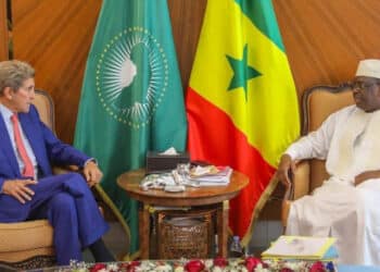 Macky Sall et John Kerry soulèvent la nécessité d&rsquo;accélérer la transition énergétique en Afrique