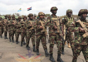 Les troupes kenyanes déployées dans l&rsquo;Est de la RDC avec un mandat offensif