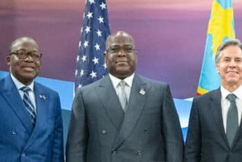 Blinken et Tshisekedi insistent sur le retrait du M23 des zones occupées dans l&rsquo;Est de la RDC