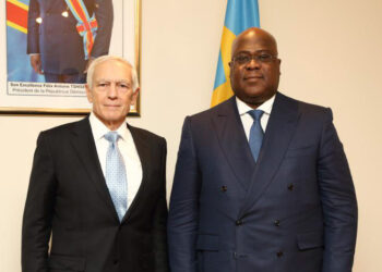 A Bruxelles, Tshisekedi a conféré avec l&rsquo;ancien commandant de l&rsquo;OTAN, Wesley Clark