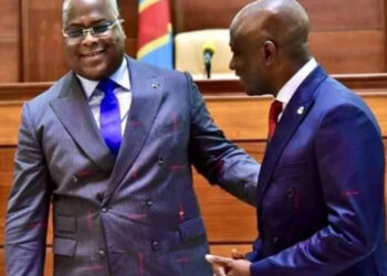 Félix Tshisekedi et Augustin Kabuya