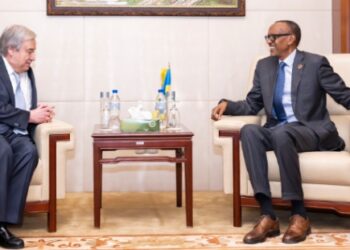 Kagame et Guterres soulèvent la nécessité d&rsquo;exécuter les décisions des initiatives de paix de Luanda et de Nairobi