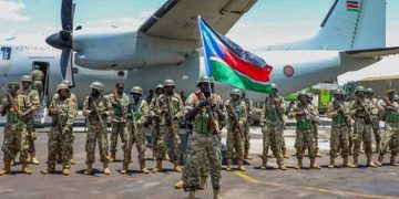 L&rsquo;armée sud-soudanaise déployée dans l&rsquo;Est de la RDC