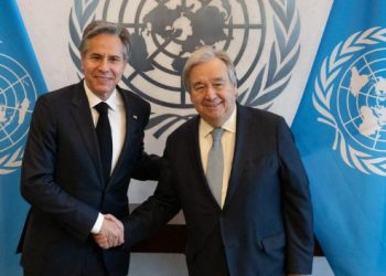 Blinken et Guterres insistent sur le respect de l&rsquo;intégrité territoriale de l&rsquo;Ukraine