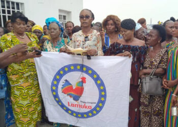 RDC, « complicité » de l&rsquo;Occident dans l&rsquo;agression rwandaise : les femmes de Lamuka en sit-in le 5 mai devant l&rsquo;ambassade de l&rsquo;UE