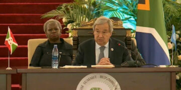 Guterres au sommet de Bujumbura : « le patrimoine de la RDC appartient au peuple congolais »