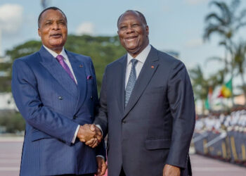 Denis Sassou et Alassane Ouattara