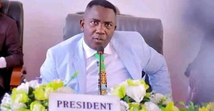 Godé Mpoyi, président de l'Assemblée provinciale de Kinshasa