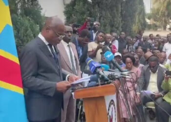 RDC, Fayulu campe sur sa position : pas de dépôt des candidatures « en l&rsquo;absence d&rsquo;un fichier électoral fiable »