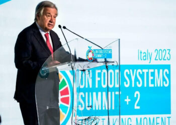 Antonio Guterres plaide pour un investissement massif dans des systèmes alimentaires durables, équitables, sains et résilients