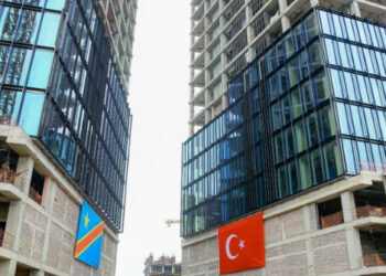 Construction du Centre financier de Kinshasa : les travaux réalisés à 90% (Milvest)